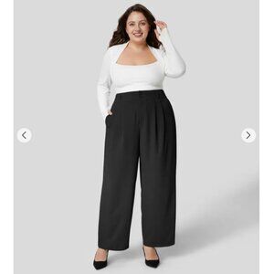 NWT Plus Size Halara High Waisted Pleated Front Pant - Size 2X